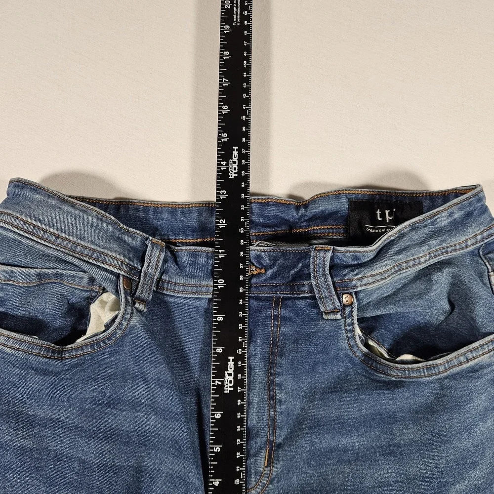 TPJ Jeans Bootcut Mens 33x34 Blue‎ Denim
